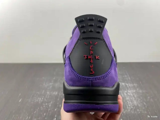 Reps TBK Suede x Air Jordan Scott Purple Travis 4 0602